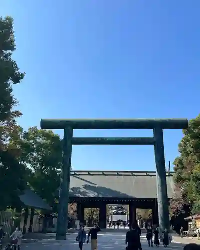 靖國神社の鳥居