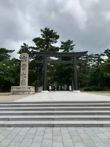 出雲大社の鳥居