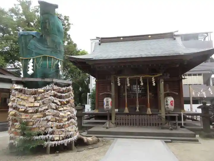 松戸神社の本殿・本堂