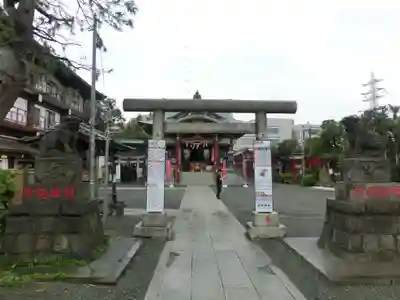 羽田神社の鳥居