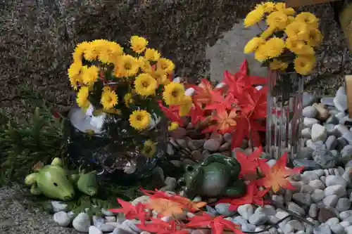 阿久津「田村神社」（郡山市阿久津町）旧社名：伊豆箱根三嶋三社の手水舎