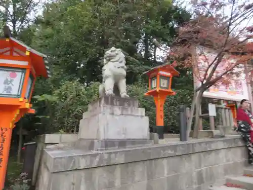 八坂神社(祇園さん)の狛犬