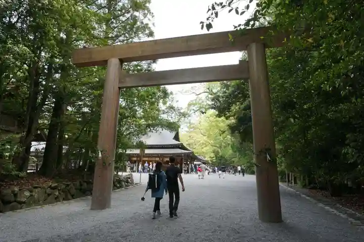 伊勢神宮内宮(皇大神宮)の鳥居