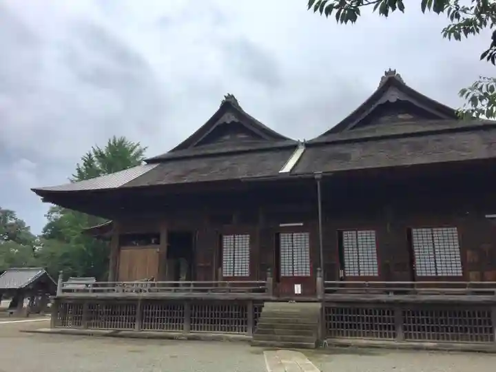法華経寺の本殿・本堂
