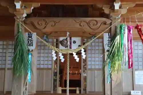 阿久津「田村神社」（郡山市阿久津町）旧社名：伊豆箱根三嶋三社の本殿・本堂