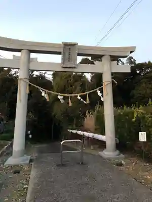 曽許乃御立神社の鳥居
