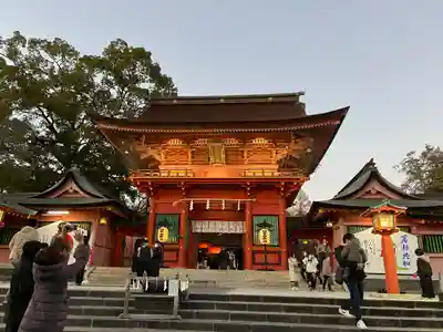 富士山本宮浅間大社の山門・神門