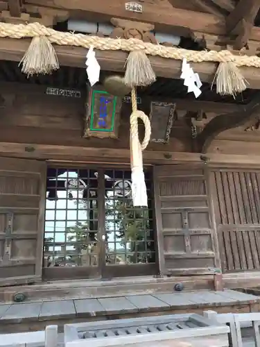 松江神社の本殿・本堂