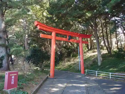 諸口神社の鳥居