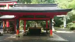 箱根神社の手水