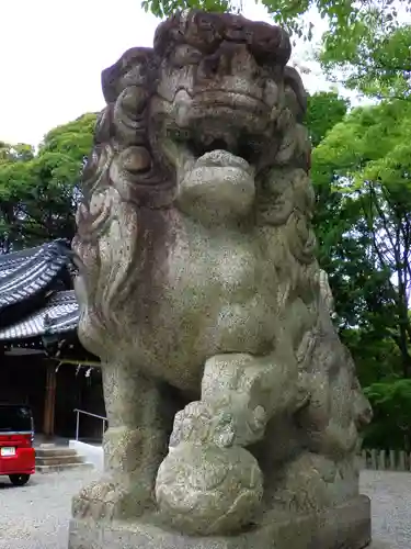 成海神社の狛犬