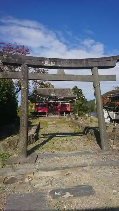 八幡神社の鳥居