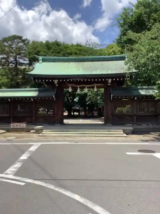真清田神社の山門・神門