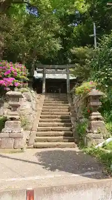十二所神社の鳥居