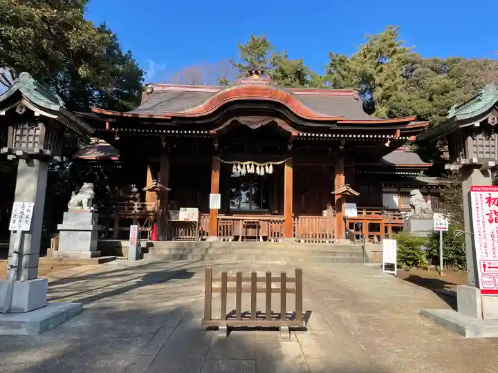 玉川神社の本殿・本堂