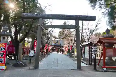 眞田神社の鳥居