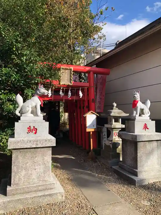 池袋御嶽神社の狛犬