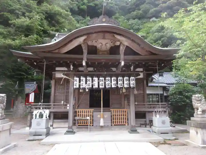 四所神社の本殿・本堂