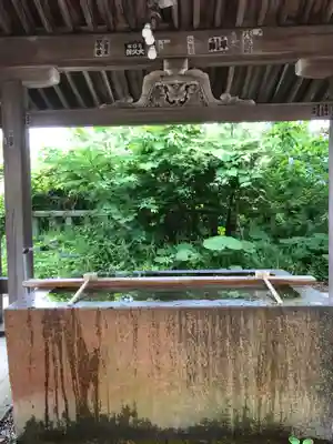 函館護國神社の手水舎