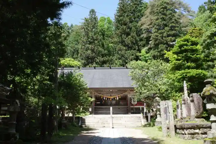 有明山神社の本殿・本堂