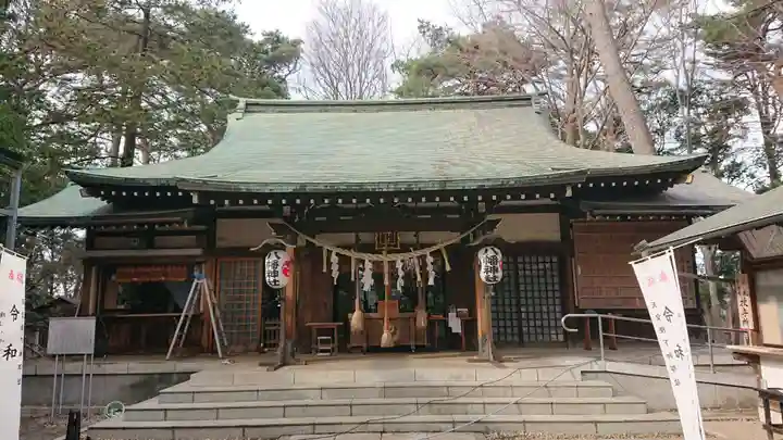 下高井戸八幡神社の本殿・本堂