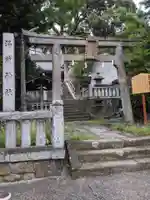 湯前神社の鳥居