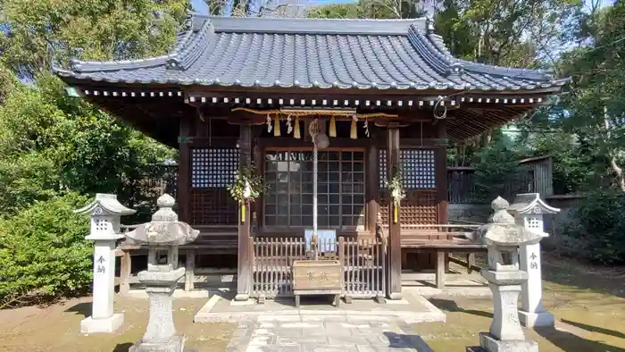 城井神社の本殿