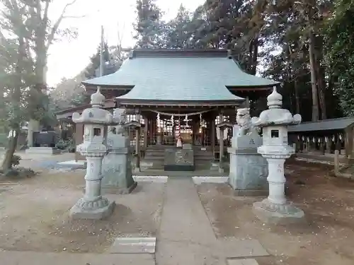 弓田香取神社の本殿・本堂