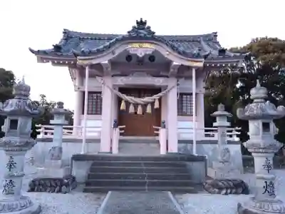 八幡社の本殿・本堂