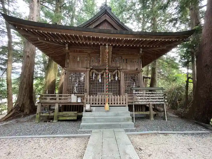 阿智神社前宮(長野県)