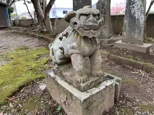 八幡神社の狛犬