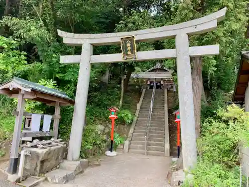 吉川八幡神社の鳥居