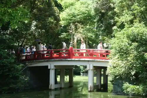 武蔵一宮氷川神社の庭園