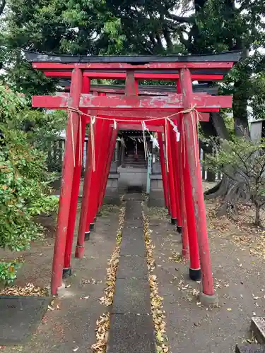 中島八幡神社の鳥居