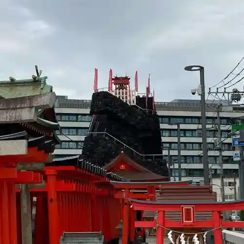 東京羽田 穴守稲荷神社の鳥居