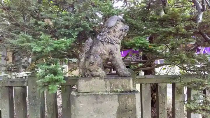 石狩八幡神社の狛犬