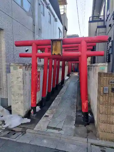 小城稲荷大神の鳥居