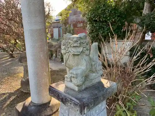 天神社の狛犬