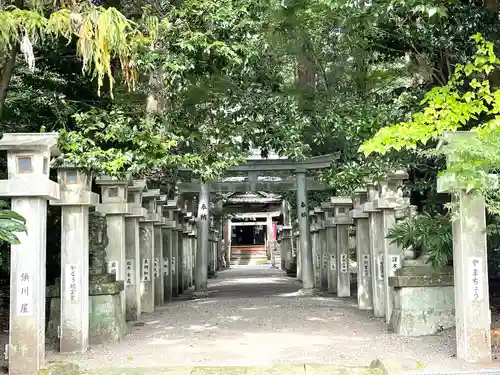 家城神社の鳥居