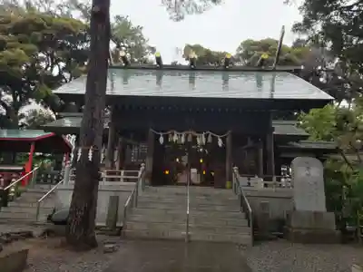 用賀神社の本殿・本堂