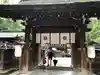 河合神社(鴨川合坐小社宅神社)の山門・神門