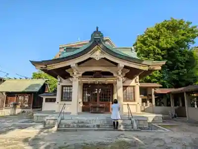 川嶋神社の本殿