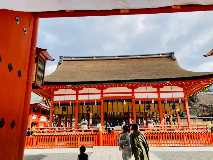 伏見稲荷大社の本殿・本堂