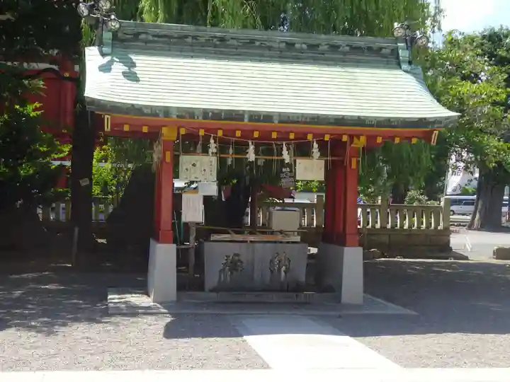 浅草神社の手水舎