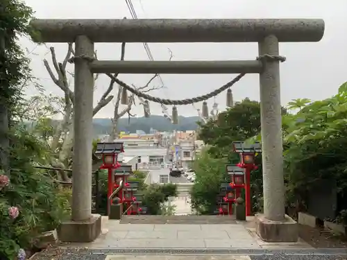 遠見岬神社の鳥居