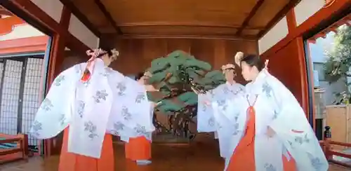 浅草神社の神楽