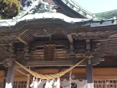 植田八幡神社の本殿・本堂