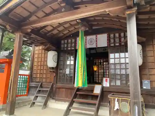 崇道天皇社の本殿・本堂