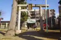 諏訪神社の鳥居