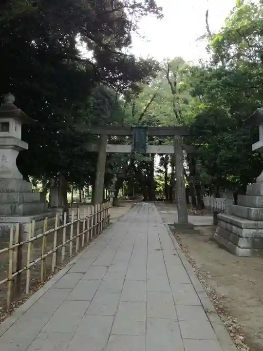 雀神社の鳥居
